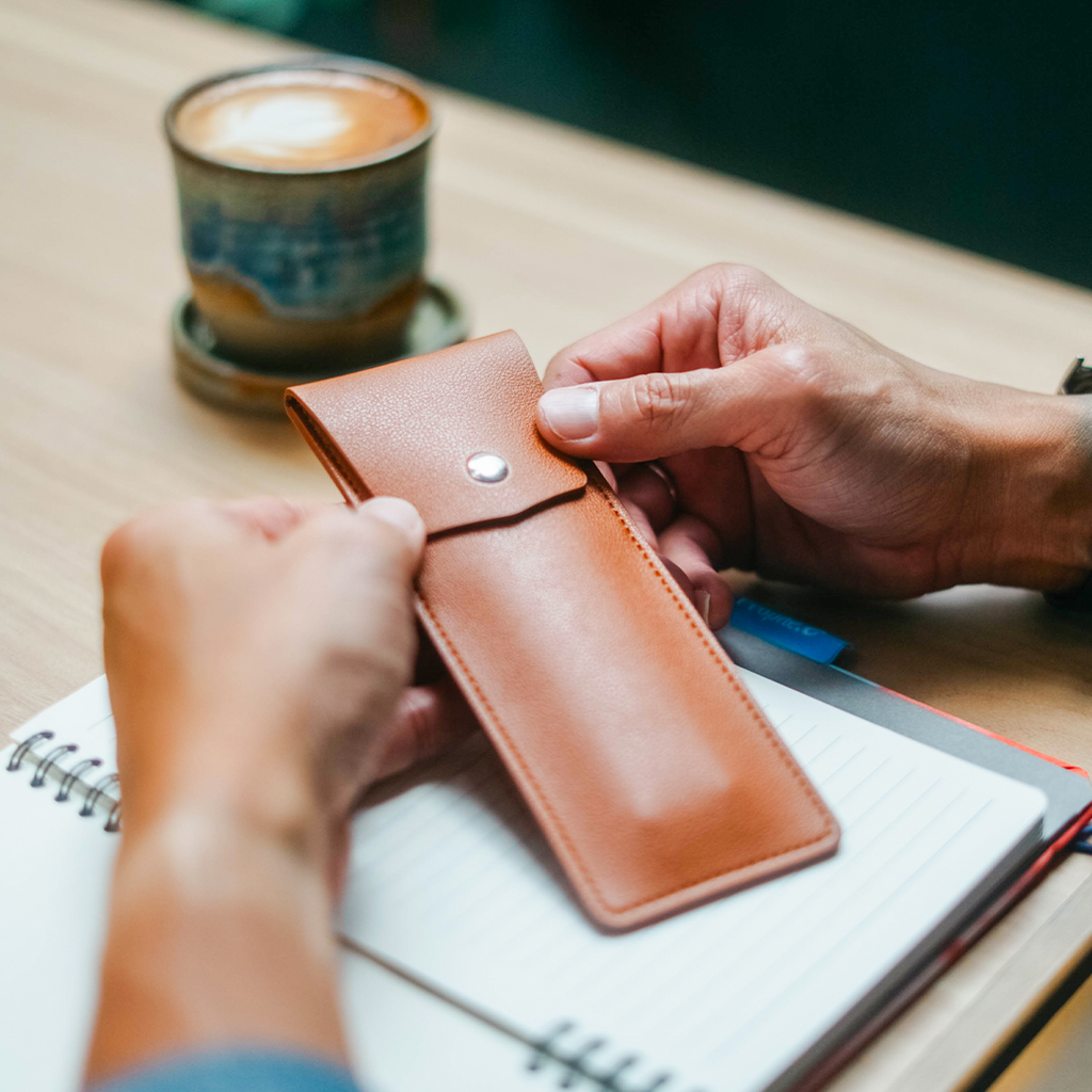 Leather Pen Case